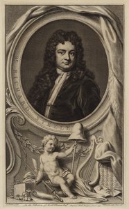 Sir Richard Steele, escritor, dramaturgo e político irlandês (gravura)