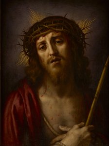 Ecce Homo (óleo sobre tela) de Jacopo (attr.to) Ligozzi