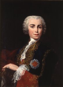 Retrato do cantor Farinelli Carlo Broschi 1705-1782