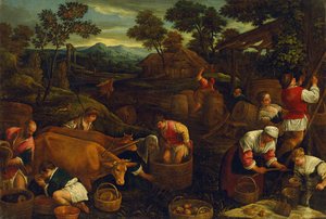 Outono de Jacopo Bassano