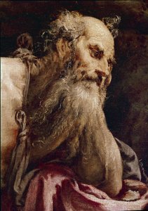 São Jerônimo em Meditação de Jacopo Bassano