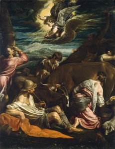 A Anunciação aos Pastores de Jacopo Bassano