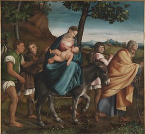 A fuga para o Egito, 1534
