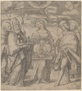 Padroeiros de Bolonha de Jacopo Francia