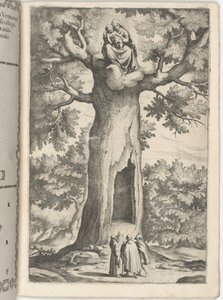 Aparição da Virgem na Faia (Faggio dell apparizione della Vergine) [placa P] de Jacopo Ligozzi