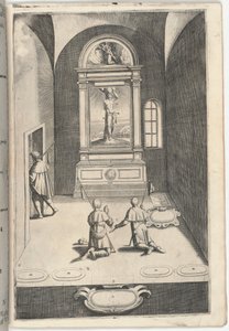 Capela de São Sebastião [placa N] de Jacopo Ligozzi