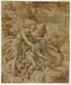 Tobias e o Anjo Rafael de Jacopo Ligozzi