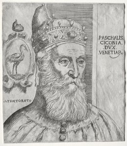 Retrato de Pasquale Cicogna, Doge de Veneza