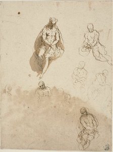 Estudos para a Coroação de Espinhos de Jacopo Palma il Giovane