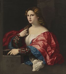 Retrato de uma jovem mulher La Bella