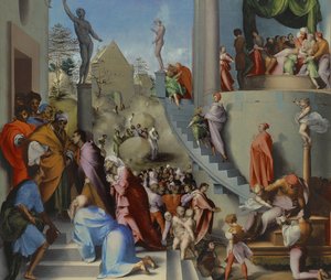 José com Jacó no Egito, provavelmente 1518