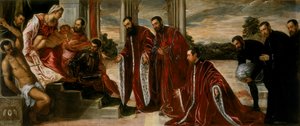 Madonna dos tesoureiros, 1567 de Jacopo Robusti Tintoretto