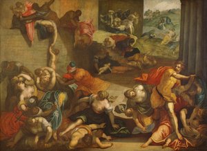 Massacre dos Inocentes de Jacopo Robusti Tintoretto