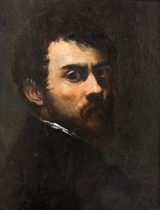 Auto-retrato quando jovem de Jacopo Robusti Tintoretto