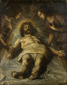 O Cristo Morto com Dois Anjos