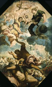 Os Sonhos dos Homens, meados do século XVI de Jacopo Robusti Tintoretto
