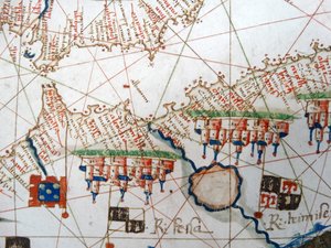 Mapa renascentista da Europa, Jacopo Russo (depois) 1528