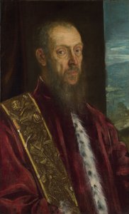 Retrato de Vincenzo Morosini (1511-1588). de Jacopo Tintoretto