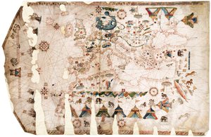 Mediterrâneo, Mar Negro e Atlântico Nordeste de Jacopo Vesconte Maggiolo