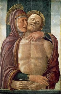 A Virgem com o Cristo Morto, c.1480 (têmpera no painel)