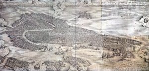 Great Perspective Plant - Venice, c.1500 (ver também 416593, 416594, 416595)