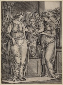 Grande sacrifício a Priapus de Jacopo de