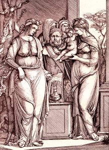O sacrifício a Príapo de Jacopo de