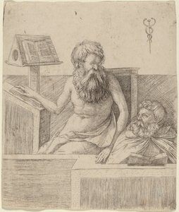 Dois Filósofos, c. 1509. de Jacopo de Barbari