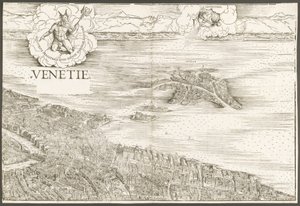Vista de Veneza [bloco central superior] de Jacopo de