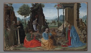 A Natividade mística de Jacopo del Sellaio