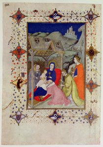 MS 11060-11061 Horas de Nossa Senhora: Sexta, Adoração dos Magos, das &39;Tres Ricas Horas do Duque de Berry&39;
