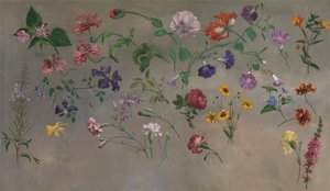 Studies of Flowers [1985, Cormack, YCBA Catálogo conciso] de Jacques-Laurent Agasse