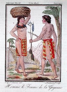 Índios da Guiana Francesa, da 