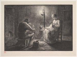 Noite, da série Quatro Horas do Dia, 1830-75.