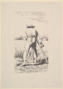 O ceifador de trigo, 1853.