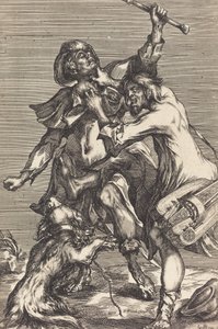 Mendigos de luta. de Jacques Bellange