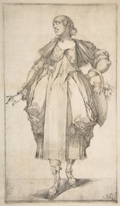 Jardineiro com uma cesta no braço, da série Hortulanae, 1612-16.