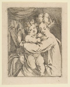 Madona e Criança, 1612-16. de Jacques Bellange