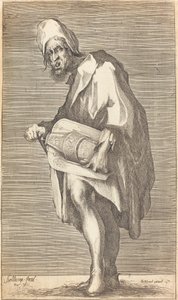 O jogador cego de Hurdy Gurdy. de Jacques Bellange