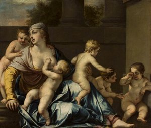 Francês: La Charité Caridade de Jacques Blanchard