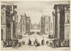 Ato 1, da série Soliman de Jacques Callot
