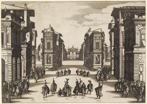 Ato 4, da série Soliman de Jacques Callot
