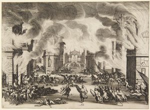 Ato 5, da série Soliman de Jacques Callot