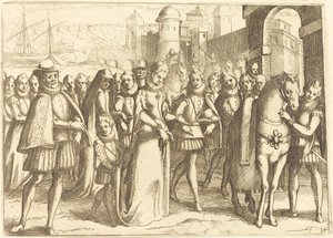 Chegada a Valência de Jacques Callot