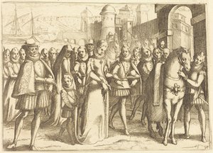 Chegada a Valência de Jacques Callot