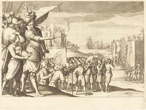 Ataque a duas fortalezas de Jacques Callot