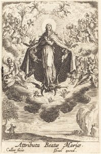 Atributos da Virgem de Jacques Callot