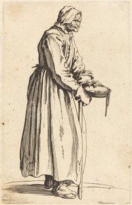 Mendiga com panela de Jacques Callot