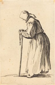 Mendiga com Rosário de Jacques Callot