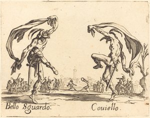 Bello Sguardo e Coviello de Jacques Callot
